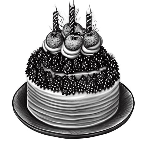 Happy Birthday Cake Graphic · Creative Fabrica