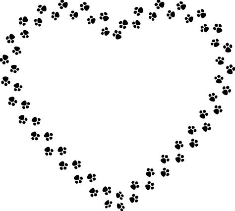 Free Paw Heart Cliparts, Download Free Paw Heart Cliparts png images ...