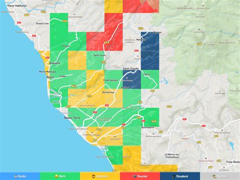 Basse-Terre Neighborhood Map