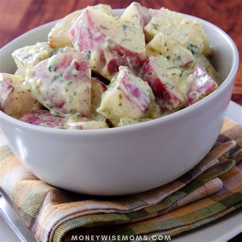 Super Easy 5-Ingredient Red Potato Salad - Moneywise Moms - Easy Family ...