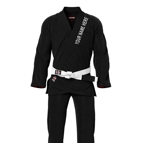 Alpha Custom Black Brazilian Jiu Jitsu Gi (BJJ GI) – Summo Sports