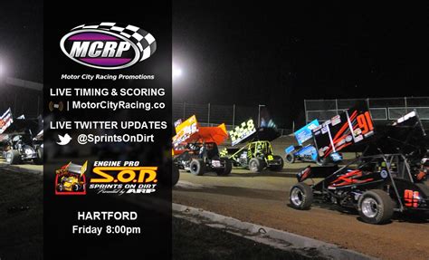 Race Day – Friday, June 9th, 2017 – Hartford Speedway (MI) – Sprints On Dirt