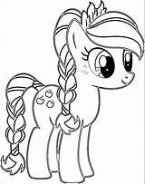 Coloring Pages For Kids My Little Pony At GetColoringscom  Free sketch template