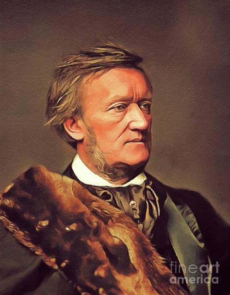 Richard Wagner, Famous Composer Painting by Esoterica Art Agency - Pixels