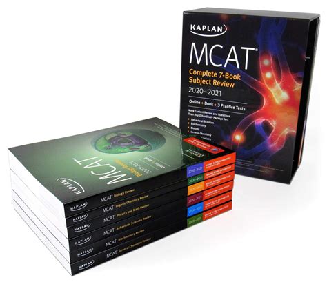 MCAT Complete 7-Book Subject Review 2020-2021: Online + Book + 3 ...