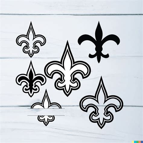 Saints Fleur Svg, Saints Fleur Png - Etsy