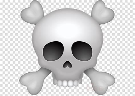 Download Skull Emoji Png Clipart Emoji Clip Art - Transparent Background Skull Emoji - HD ...