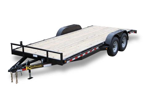 Deluxe 12000 GVWR Flatbed Utility Trailer by Kaufman Trailers