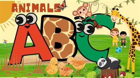 ABC ANIMAL SONG | Alphabet Song For Kids | Popular Kids Song - YouTube