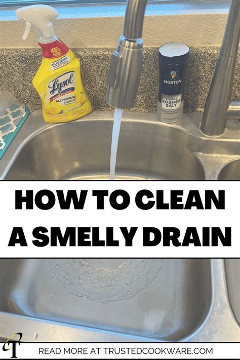 How To Clean A Smelly Drain