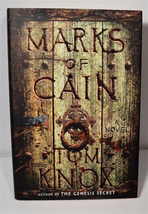 The Marks of Cain by Tom Knox (2010, Hardcover) Summer Reading | Mark ...