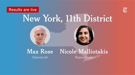 New York 11th Congressional District Results: Max Rose vs. Nicole Malliotakis - The New York Times