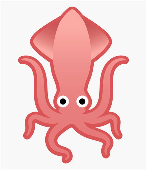 squid emoji - Clip Art Library