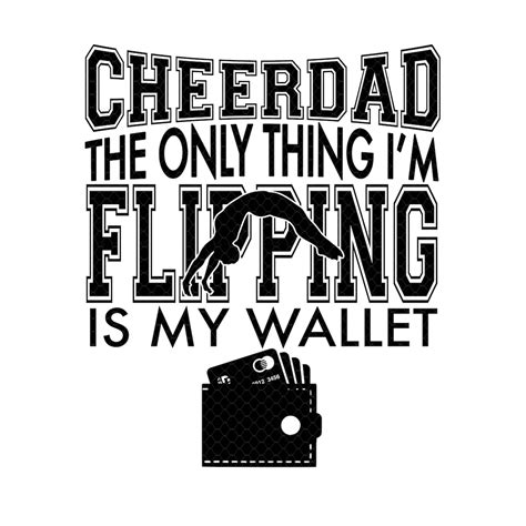 Cheer Dad Svg cheer Svg Cheer Life Funny Dad Dad Wallet - Etsy