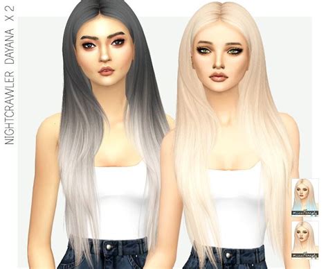 Sims 4 CC's - The Best: Hair by Missparaply | Sims hair, Sims, Sims 4