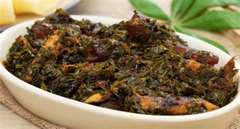 Quissange (Cassava Leaf Stew with Fish or Meat) - FoodNerdy Recipes ...