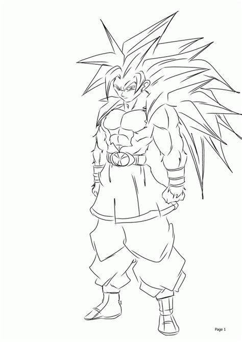 Free Dragon Ball Z Coloring Pages Goku Super Saiyan 5, Download Free Dragon Ball Z Coloring ...