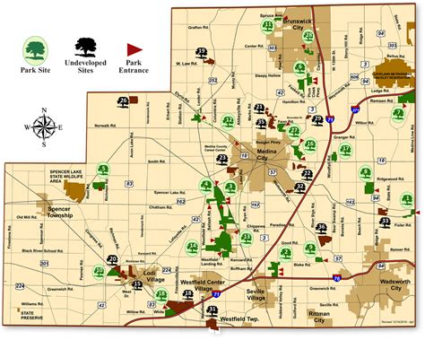 Map Of Medina Ohio