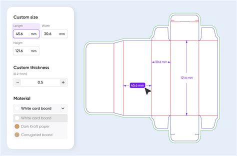 Free Box Template Maker｜Pacdora