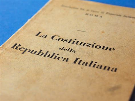 Italian Constitution Book in Rome Editorial Stock Image - Image of european, italy: 86604514