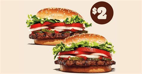 $2 Whopper or Impossible Whopper Today Only! - The Freebie Guy®