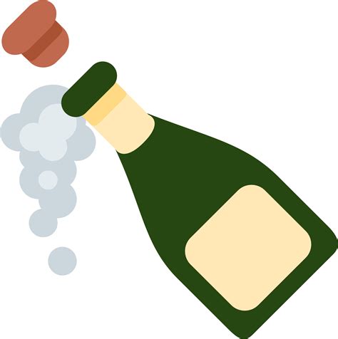 Champagne - Emoji Champagne Clipart - Full Size Clipart (#3186352) - PinClipart