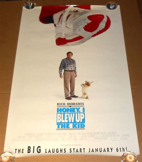 Honey, I Blew Up the Kid Movie Poster Original Promo 40x26 Walt Disney ...