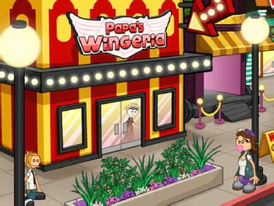 Papa's Wingeria - 🕹️ Online Hra | Zahraj.cz