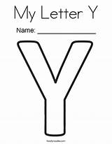 Y Is For Yo Coloring Page Sketch sketch template