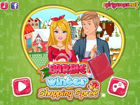 Barbie Winter Shopping Spree Game - Fun Girls Games