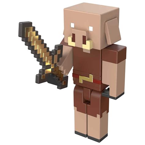 Minecraft Piglin Craft-a-Block Series 4 Figure | Minecraft Merch