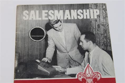 Vintage 1942 Boy Scouts Salesmanship Merit Badge Pamphlet BSA | eBay