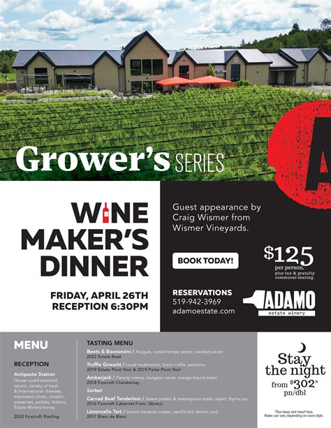 EVENTS – Adamo Estate Winery