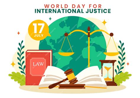 Premium Vector | World Day of Social Justice Illustration with Scales ...