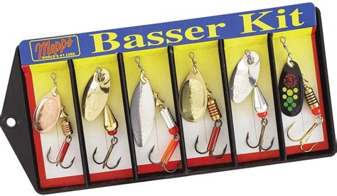 Mepps Basser Kit, Plain Lure Assortment - Walmart.com