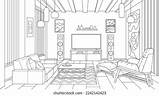 Rooms Coloring Pages Royalty Free Images Stock Photos & Pictures  sketch template