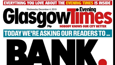 Evening Times newspaper rebrands as Glasgow Times - BBC News