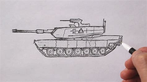 How To Draw Tank Easy - Howto Drawing