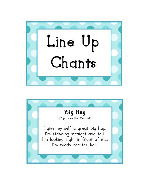 Line Up Song Book.pdf - Google Drive | Line up songs, Transition songs for preschool, Line up chants