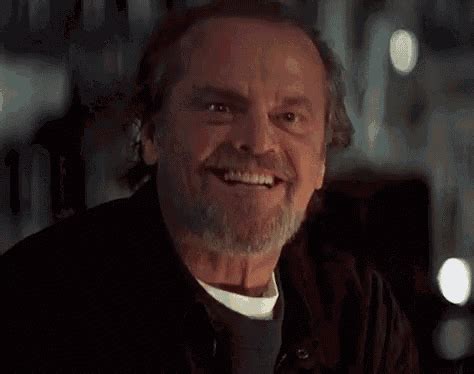Jack Nicholson Creepy Smile GIF - JackNicholson CreepySmile Yes - Discover & Share GIFs