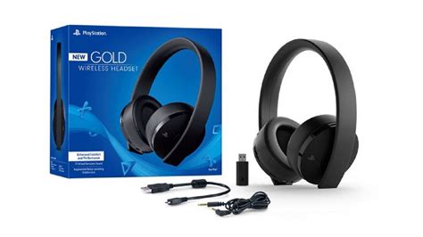 Sony Introduces New Gold Wireless Headset For PS4 and PS VR - IGN