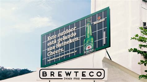 Heineken: This billboard is cooling your Heineken • Ads of the World ...