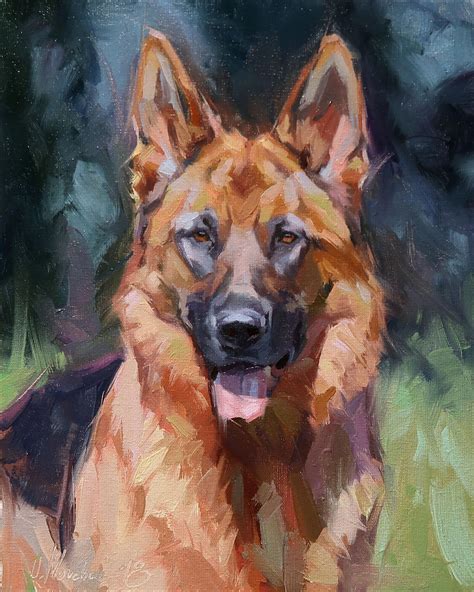 Custom Pet Oil Painting – Pets Reference