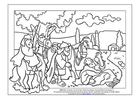 Road To Damascus Coloring Page