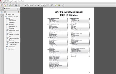 2017 Arctic Cat XC 450 ATV Service Manual - PDF DOWNLOAD - HeyDownloads ...