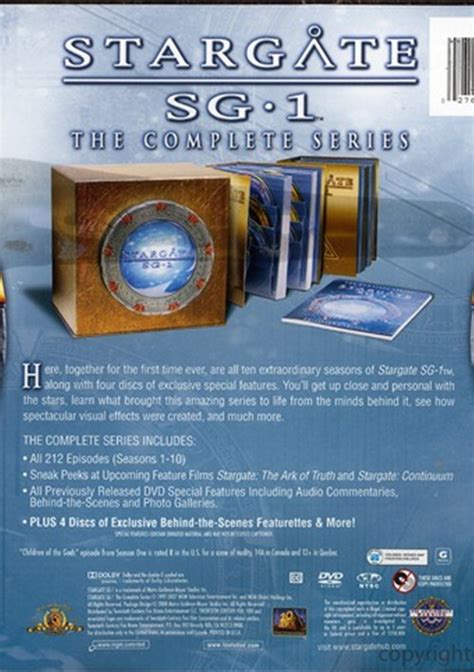 Stargate SG-1: The Complete Stargate SG-1 Series (DVD) | DVD Empire