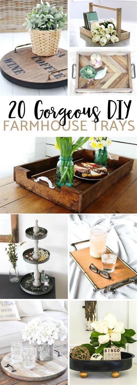 20 Gorgeous DIY Farmhouse Trays | Yesterday On Tuesday