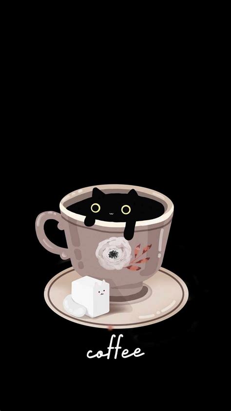 Cat Coffee Wallpapers - Wallpaper Cave