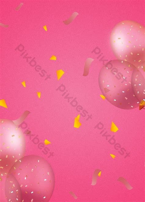 Celebration Balloons Red Background | PSD Free Download - Pikbest