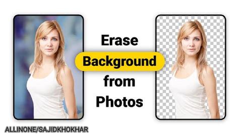 How To Erase Background in Photo | Remove Background from Image | Photo ...